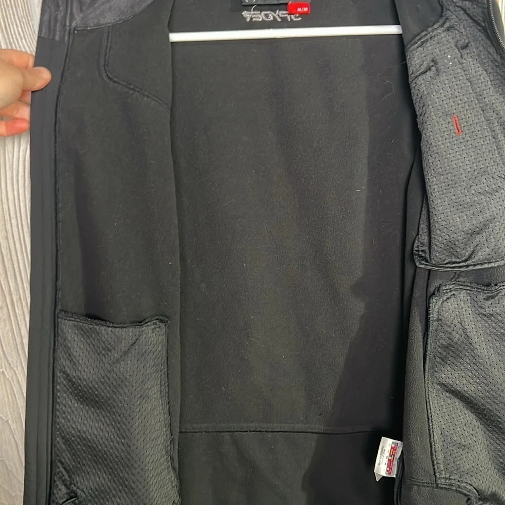 Spyder Softshell Black Jacket Size Medium - image 7